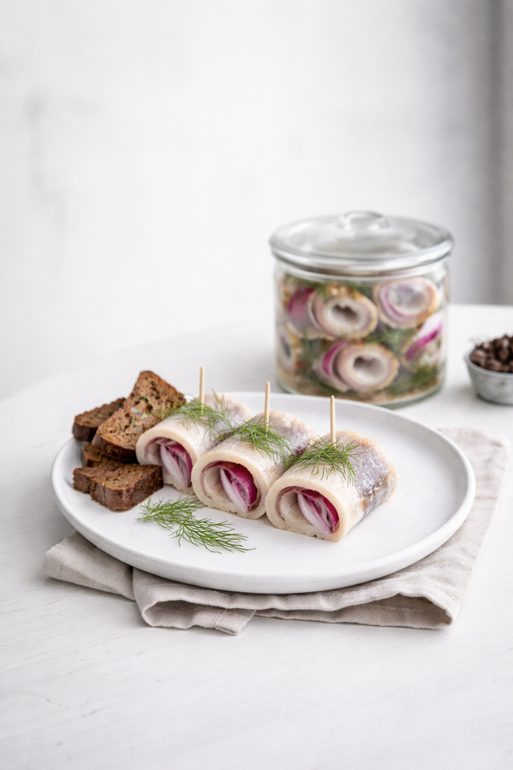 Retsept | Heeringarullid marinaadis 